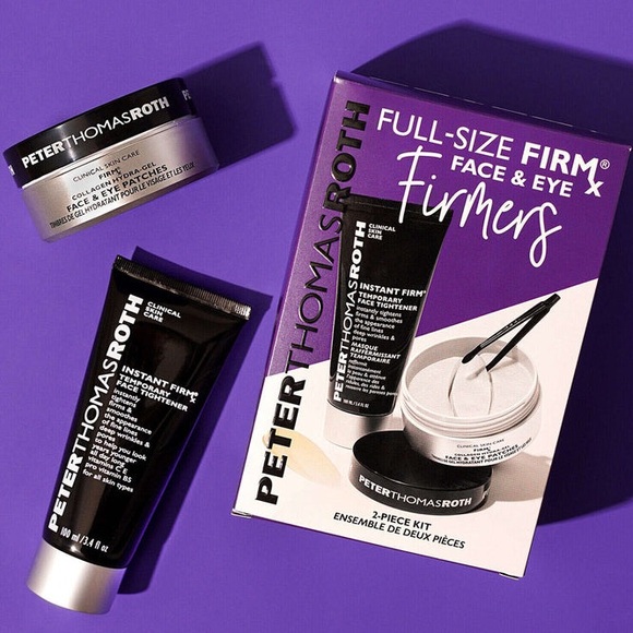 Peter Thomas Roth Full Size FirmX Face & Eye Firmers Set- 2 pc kit $114 Value